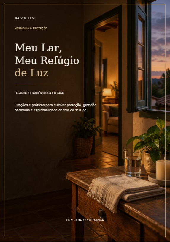 Capa do e-book Meu Lar, Meu Refúgio de Luz